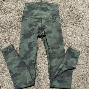 Lulu lemon align camo leggings